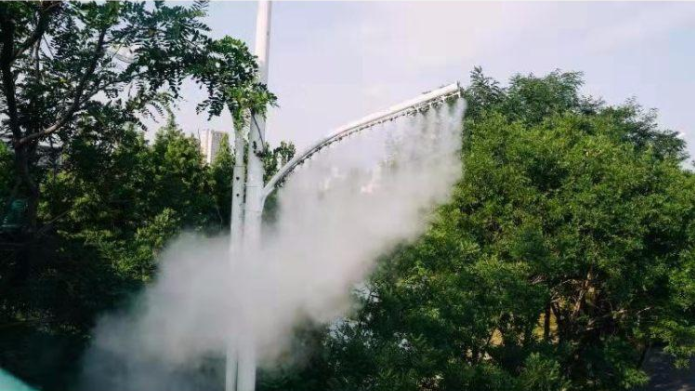 燈桿噴霧設備(圖文)